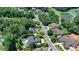 Aerial view of a home and neighborhood, golf course nearby at 8525 Saint Marlo Fairway Way, Duluth, GA 30097