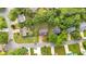 Aerial view of a home nestled among lush trees in a quiet neighborhood at 3035 Landington Way, Duluth, GA 30096
