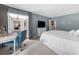 Stylish main bedroom with a dedicated workspace and access to another room at 25305 Plantation Ne Dr, Atlanta, GA 30324