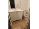 Cozy bathroom with a modern vanity and ceramic tile flooring at 2565 Terrace Trl, Decatur, GA 30035