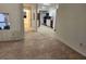 Open concept living room that leads into the updated kitchen area at 2565 Terrace Trl, Decatur, GA 30035