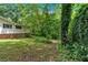 The spacious backyard offers privacy with mature trees and plenty of greenery at 450 S Susan Creek Dr, Stone Mountain, GA 30083