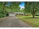 Charming ranch-style home featuring a well-manicured lawn and an attached two-car garage at 450 S Susan Creek Dr, Stone Mountain, GA 30083