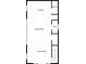 First floor plan showcasing the layout of the kitchen, dining area, and living room at 262 Southerland Ne Ter, Atlanta, GA 30307