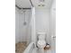 Bathroom featuring a tiled walk-in shower and modern fixtures at 795 Hammond Dr # 505, Atlanta, GA 30328