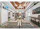 Grand lobby boasts a coffered ceiling, stylish seating, and elegant decor creating a welcoming atmosphere at 795 Hammond Dr # 505, Atlanta, GA 30328