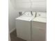 A picture of a laundry room with washer and dryer hookups at 2849 Windsor Forrest Ct, Atlanta, GA 30349