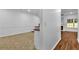 Open-concept living area with great natural light and wood floors at 2849 Windsor Forrest Ct, Atlanta, GA 30349