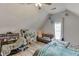 Spacious bedroom featuring a vaulted ceiling, neutral colors, and lots of light at 2920 Waverly Place Dr, Dacula, GA 30019