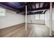Unfinished basement features new flooring and offers great potential at 4493 Orleans Dr, Dunwoody, GA 30338