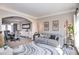 Comfortable living room with stylish furniture and neutral color scheme at 6450 Oak Valley Dr, Cumming, GA 30040