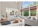 Bright living room with large windows and comfortable seating, open to the kitchen at 2572 Hillgrove Dr, Dacula, GA 30019