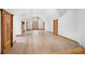 Large bonus room with vaulted ceiling, light wood floors and wood trim at 355 Clark Creek Pass, Acworth, GA 30102