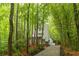 Stunning modern home nestled in a lush wooded lot with mature trees providing privacy and natural beauty at 165 River North Walk, Atlanta, GA 30328