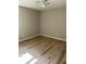 Empty bedroom features vinyl flooring at 2968 Cleburne Pkwy, Powder Springs, GA 30127