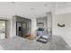 Modern kitchen with stainless steel appliances, granite counters, custom cabinets, and hardwood floors at 4468 Windsor Oaks Dr, Marietta, GA 30066