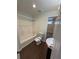 Bathroom showcasing a tub/shower combo, new toilet, and a modern vanity at 1951 Bergerac Sw Ct, Marietta, GA 30008