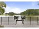 Enjoy serene lake views from the private dock of this waterfront property at 5925 Water Mark Dr, Cumming, GA 30040
