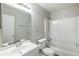 A bathroom featuring a sink, mirror, toilet, and bathtub at 6185 Marbut Farms, Lithonia, GA 30058