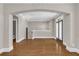 Living room with hardwood floors and open layout at 1547 Cambridge Pl, Marietta, GA 30062