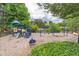 Community playground with swings, slide, and play equipment at 1900 Briergate Dr, Duluth, GA 30097