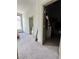 Bedroom view with open closet and bathroom entrance at 1153 Reynolds Square Ln # 16, Atlanta, GA 30307