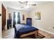 Bedroom with wood floors, and minimal decoration at 18 Amanda Dr, Dallas, GA 30157