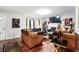 Inviting living room with wood floors, fireplace, and comfortable seating at 18 Amanda Dr, Dallas, GA 30157