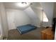 Bright bedroom featuring grey walls, a plush bed on the floor, and natural lighting through the window at , Loganville, GA 30052