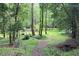 Peaceful walking trail in backyard at 3133 Callie Still Rd, Lawrenceville, GA 30045