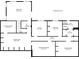 Basement level floor plan with workshop, office, bedroom, exercise room, and ample storage at 3133 Callie Still Rd, Lawrenceville, GA 30045