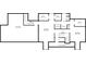 Detailed floor plan showcasing the layout of the bedrooms, bathrooms, and attic space at 3133 Callie Still Rd, Lawrenceville, GA 30045