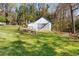 Charming outbuilding great for storage or a workshop at 3133 Callie Still Rd, Lawrenceville, GA 30045