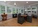 Spacious sunroom with lots of natural light at 517 Sheritan Sw Way, Smyrna, GA 30082