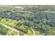 A spectacular aerial view showcases the home's surrounding landscape at 2452 Camp Mitchell Rd, Grayson, GA 30017