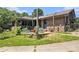 This home features a covered patio, with a lovely stone design at 2452 Camp Mitchell Rd, Grayson, GA 30017