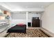 Finished basement offers additional bedroom space, featuring recessed lighting, and carpeted flooring at 2452 Camp Mitchell Rd, Grayson, GA 30017