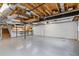 Spacious unfinished basement with painted walls and ceiling, ready for customization at 3751 Cherokee Se Pl, Marietta, GA 30067