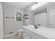 Bathroom with a large vanity, tile flooring, and a large mirror at 3751 Cherokee Se Pl, Marietta, GA 30067