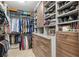 Spacious walk-in closet with custom storage solutions, providing a well-organized space for clothing and accessories at 270 17Th Nw St # 3606, Atlanta, GA 30363