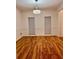 Dining Room with hardwood floors, large window, and bright lighting at 421 Congress Pkwy, Lawrenceville, GA 30044