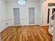 Spacious living room with hardwood floors and lots of natural light at 421 Congress Pkwy, Lawrenceville, GA 30044