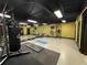Large, well-lit gym with fitness equipment including a heavy bag and balance balls at 1101 Juniper Ne St # 1506, Atlanta, GA 30309
