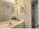 Bathroom with vanity and a view into the adjacent shower at 4230 Glen Vista Ct, Duluth, GA 30097