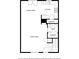 First floor floor plan showing kitchen, dining area, living room, pantry, bath, and laundry at 1092 Old Roswell Rd, Roswell, GA 30076