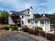 Charming white brick clubhouse with a gazebo, landscaped grounds and dedicated parking at 17 Ridgeline Nw Way, Cartersville, GA 30121