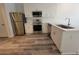 Modern kitchen featuring stainless steel appliances, ample countertop space, and contemporary cabinetry at 525 Parkway Dr Ne # 305, Atlanta, GA 30308