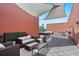 Relaxing rooftop terrace with lounge areas, shade, and scenic cityscape at 525 Parkway Dr Ne # 305, Atlanta, GA 30308