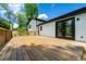 Wooden deck with glass paneled doors at 550 Oglesby Bridge Se Rd, Conyers, GA 30094