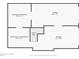 Floorplan of the basement, with unfinished storage and utility rooms at 2151 Hamstead Ct, Suwanee, GA 30024
